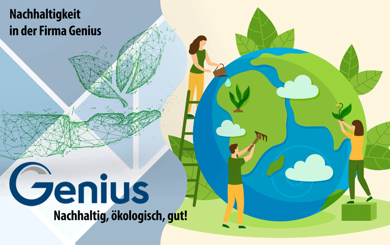 Nachhaltigkeit 1 - Nachhaltigkeit bei Genius