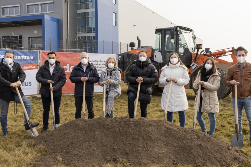 IMG 3062 830x553 - Spatenstich für das neue Logistik-Zentrum der Firma Genius